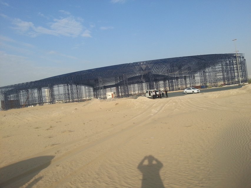 拉萨大型场馆网架工程