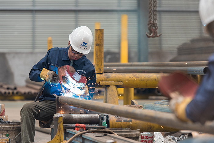 拉萨网架焊接车间